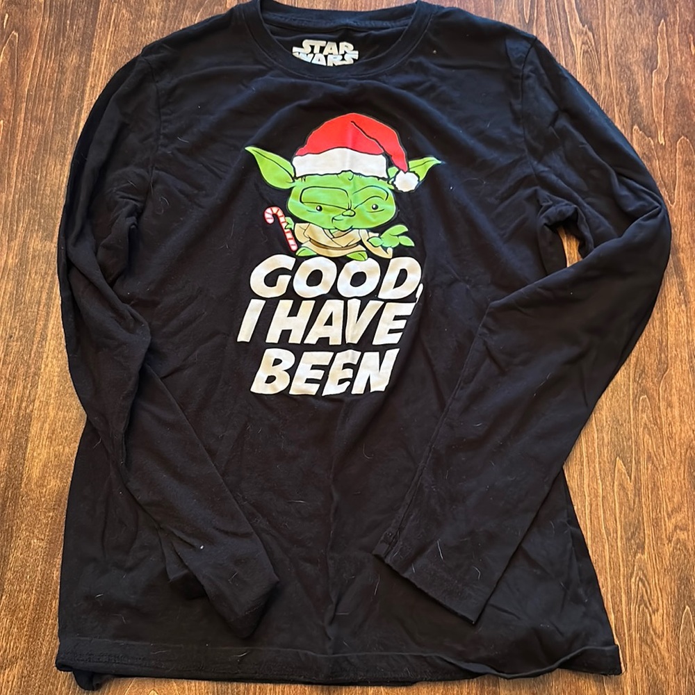 Youth Star Wars Xmas tee large